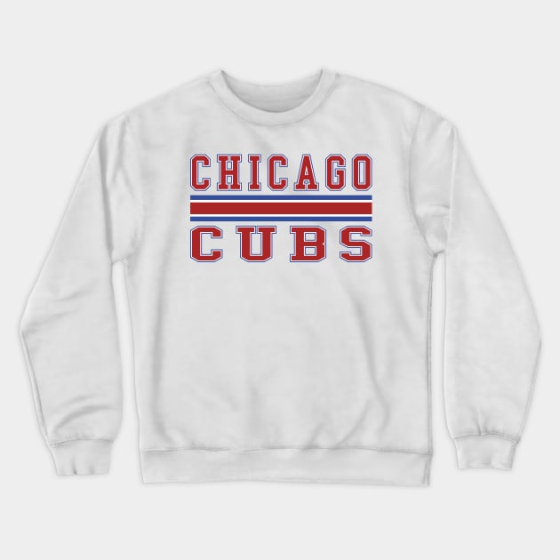 Chicago Cubs Baseball Crewneck Sweatshirt by Cemploex_Art